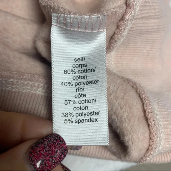 Maurice’s crew neck light pink sweatshirt size small Good Moms Say Bad Words - Picture 6 of 7